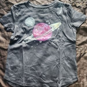 Beautiful sequence t shirt from Gap kids size 6-7 for girls